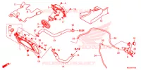 RADIATEUR pour Honda CBR 500 R ABS WHITE de 2013