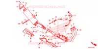 SILENCIEUX D'ECHAPPEMENT pour Honda CBR 500 R ABS RED de 2013