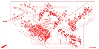 CORPS DE PAPILLON pour Honda CBR 500 R ABS de 2015