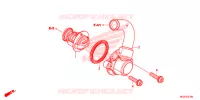 THERMOSTAT pour Honda CBR 500 R ABS de 2015