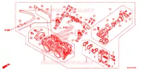 CORPS DE PAPILLON pour Honda CBR 500 R de 2013