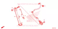 BEQUILLE pour Honda CBR 500 R de 2015