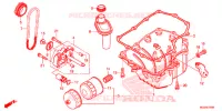 CARTER   POMPE   FILTRE A HUILE pour Honda CBR 500 R de 2015