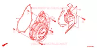 CARTER D'ALLUMAGE pour Honda CBR 500 R de 2015