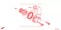 THERMOSTAT pour Honda CBR 500 R de 2015