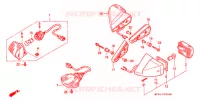 CLIGNOTANT ('91 '94) pour Honda CBR 600 F2 SUPER SPORT de 1992
