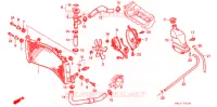 RADIATEUR pour Honda CBR 600 F3 SUPER SPORT de 1998