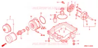 CARTER   POMPE   FILTRE A HUILE pour Honda CBR 600 F4 de 2004