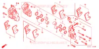ETRIER DE FREIN AVANT pour Honda CBR 600 F4 de 2004