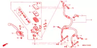 MAITRE CYLINDRE DE FREIN AVANT pour Honda CBR 600 F4 de 2004