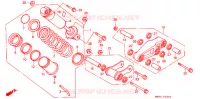 AMORTISSEUR ARRIERE pour Honda CBR 600 F HURRICANE de 1989