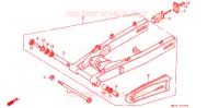 BRAS OSCILLANT pour Honda CBR 600 F HURRICANE de 1989