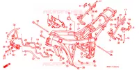 CADRE pour Honda CBR 600 F HURRICANE de 1989