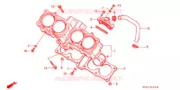 CYLINDRE pour Honda CBR 600 F HURRICANE de 1989
