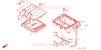FILTRE A AIR pour Honda CBR 600 F HURRICANE de 1990