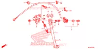 BEQUILLE pour Honda CBR 600 RR RED de 2012