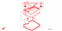 COUVRE CULASSE pour Honda CG 125 FAN PARTIDA ELETRICA de 2009