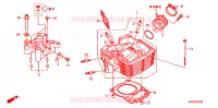 CULASSE pour Honda CG 125 FAN PARTIDA ELETRICA de 2009