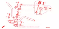 GUIDON   TE DE FOURCHE pour Honda CG 125 FAN PARTIDA ELETRICA de 2009