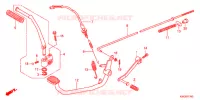 PEDALE   KICK pour Honda CG 125 FAN PARTIDA ELETRICA de 2009