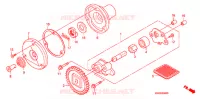 POMPE A HUILE pour Honda CG 125 FAN PARTIDA ELETRICA de 2009