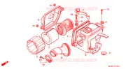 FILTRE A AIR (2) pour Honda CG 125 CARGO de 1999