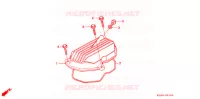 COUVRE CULASSE pour Honda CG 125 CARGO de 2001