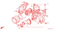FILTRE A AIR (2) pour Honda CG 125 CARGO de 2001