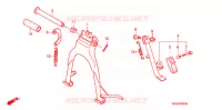 BEQUILLE pour Honda CG 150 TITAN ARRANQUE ELÉCTRICO de 2010