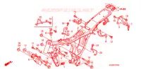 CADRE pour Honda CG 150 TITAN ARRANQUE ELÉCTRICO de 2010