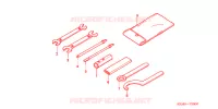 OUTIL pour Honda CG 150 TITAN PARTIDA ELÉTRICA, FREIO A DISCO DIANTEIRO de 2008