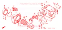 FILTRE A AIR (1) pour Honda CG 150 CARGO JOB de 2008