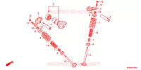 ARBRE A CAMES   SOUPAPE pour Honda CG 150 TITAN KICK 3LA de 2008