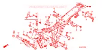 CADRE pour Honda CG 150 TITAN KICK de 2010