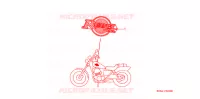 T (3) pour Honda REBEL 250 de 2001