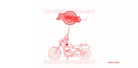 T (3) pour Honda REBEL 250 de 2002