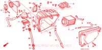 FILTRE A AIR pour Honda REBEL 250 2 TONE de 1999