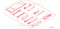 OUTIL pour Honda REBEL 250 2 TONE de 1999