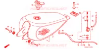 ROUE ARRIERE pour Honda REBEL 250 2 TONE de 1999