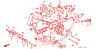 CADRE pour Honda REBEL 250 2 TONE de 2000
