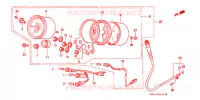 COMPTEUR pour Honda REBEL 250 2 TONE de 2000