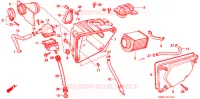 FILTRE A AIR pour Honda REBEL 250 2 TONE de 2000