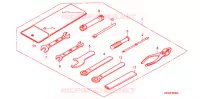 OUTIL pour Honda REBEL 250 2 TONE de 2000