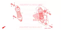 AMORTISSEUR ARRIERE pour Honda REBEL 250 de 2003