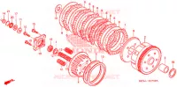EMBRAYAGE pour Honda REBEL 250 de 2003