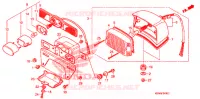 FEU ARRIERE pour Honda REBEL 250 de 2003