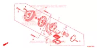 POMPE A HUILE pour Honda REBEL 250 de 2003
