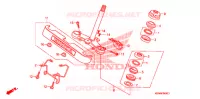 GUIDON pour Honda REBEL 250 de 2003
