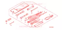 OUTIL pour Honda REBEL 250 de 2003