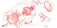 PHARE pour Honda REBEL 250 de 2003